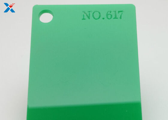 comprar O verde expulsou corte personalizado colorido da folha placa acrílica online manufacture