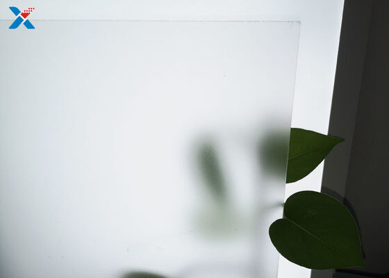 folha geada 2mm 1220*2440mm Matte Roof Plate transparente do perspex