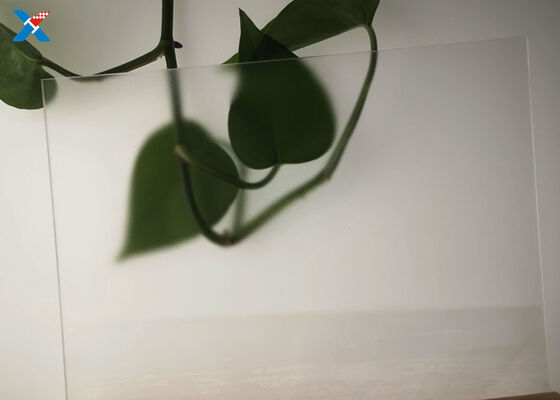 Folha de acrílico congelado grande Placa de PMMA opaca de dois lados