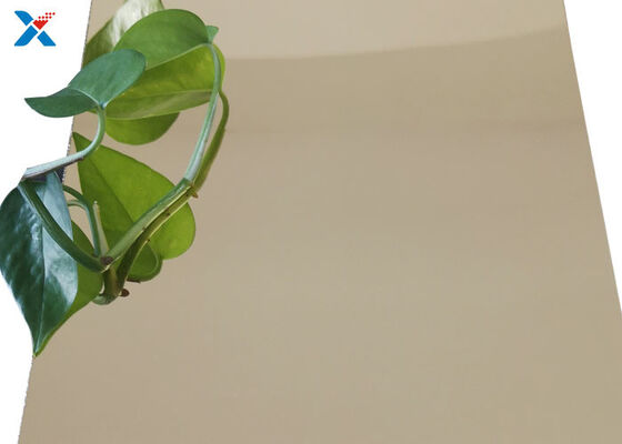 Painel de adesivos de espelhos de parede de folha acrílica de 1 mm personalizado